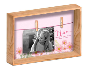 PORTA RETRATO VARAL MÃE PRESENTE DE DEUS