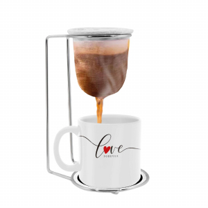KIT CAFÉ PORCELANA 100ML LOVE