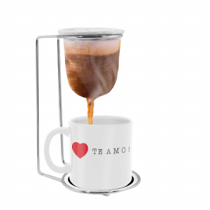 KIT CAFÉ PORCELANA 100ML TE AMO