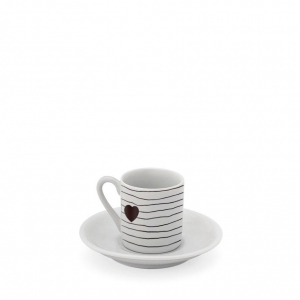 XICARA CAFÉ C/ PIRES 55CM BLACK