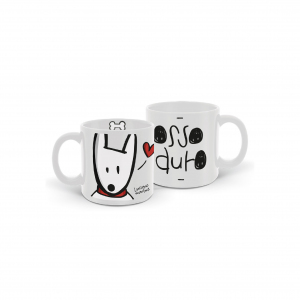 CANECA 100ML BRANCA OSSO DURO L.M.