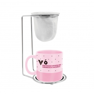 KIT CAFÉ PORCELANA 100ML AVÓ POÁ