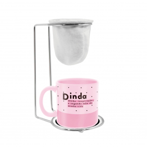 KIT CAFÉ PORCELANA 100ML DINDA POÁ