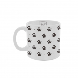 CANECA 330ML BRANCA DOGS
