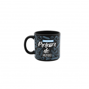 CANECA 100ML PRETA MELHOR PROFESSOR