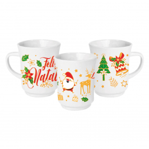 Caneca Americana - Feliz Natal - 220ml