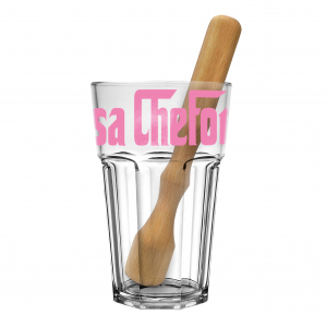 KIT CAIPIRA VIDRO 350ML PODEROSA CHEFONA