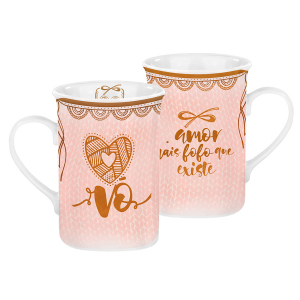 CANECA PORCELANA  240ML VÓ