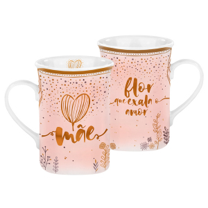 CANECA PORCELANA 240ML MÃE