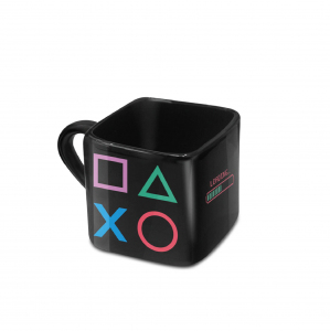 Caneca Cerâmica - Quadrada Black- Comandos - 300ml