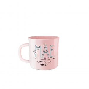 CANECA FUN 200ML ROSA MÃE EXPRESSÃO DO AMOR