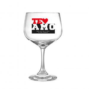 TAÇA GIN 685ML TE AMO