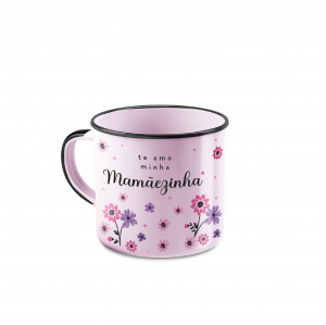CANECA ESMALTADA 370ML MAMÃEZINHA