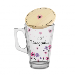 CANECA VANCOUVER 250ML C/ TAMPA VOVÓZINHA