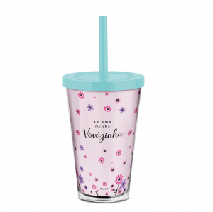 COPO CANUDO 550ML VOVÓZINHA