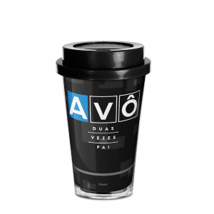 COPO CAFÉ 550ML AVÔ DUAS VEZES