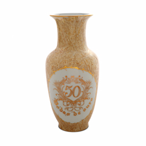 VASO BODAS OURO CONTEMPORANY