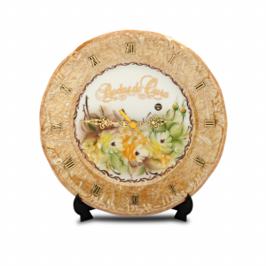 RELOGIO GRANDE FLOWER BODAS DE OURO