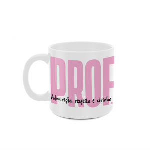 CANECA 100ML BRANCA PROFESSORA