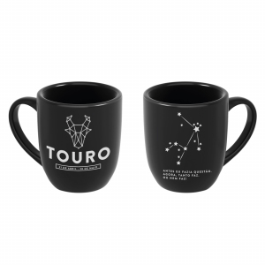 CANECA 350ML PRETA TOURO