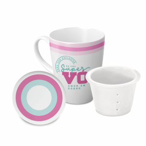 CANECA INFUSOR 300ML SUPER AVÓ