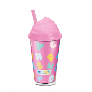 COPO CHANTILLY 550ML ROSA  COMO É BOM SER CRIANÇA