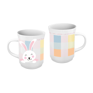 Caneca americana - Coelho Feliz Páscoa 