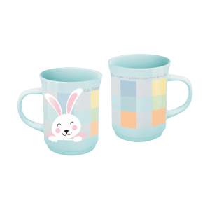 Caneca americana - Coelho Feliz Páscoa 