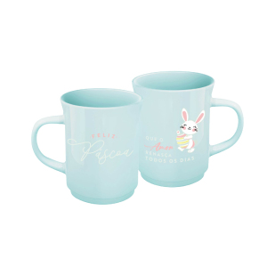 Caneca americana -  Feliz Páscoa 