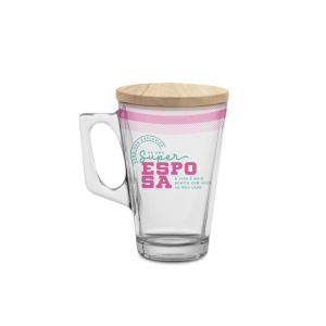 CANECA VANCOUVER 250ML C/TAMPA SUPER ESPOSA