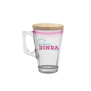 CANECA VANCOUVER 250ML C/TAMPA SUPER DINDA