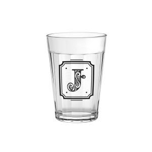 COPO AMERICANO 190ML MONOGRAMA J BLACK