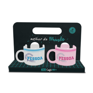 CONJUNTO CANECA 100ML SUPER ESPECIAL MASCULINO/FEMININO