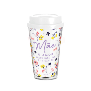 COPO CAFÉ 550ML MÃE AMOR MAIS BONITO