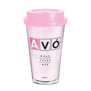 COPO CAFÉ 550ML  AVÓ DUAS VEZES MÃE
