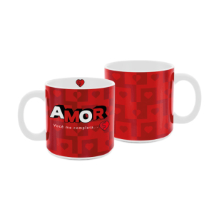 CANECA 100ML BRANCA VOCÊ ME COMPLETA