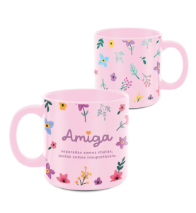 CANECA CAFÉ CERÂMICA AMIGA! 100ML 