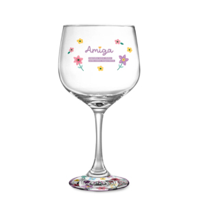 TAÇA GIN VIDRO AMIGA! 685ML 