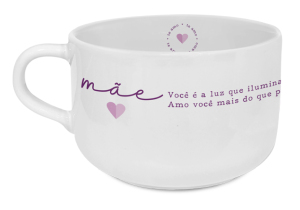 XÍCARA CONSUME PORCELANA MÃE 450ML 